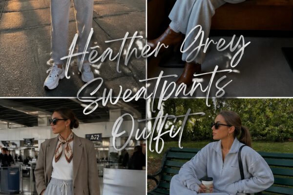12 Cool Heather Grey Sweatpants Outfit Worth Trying