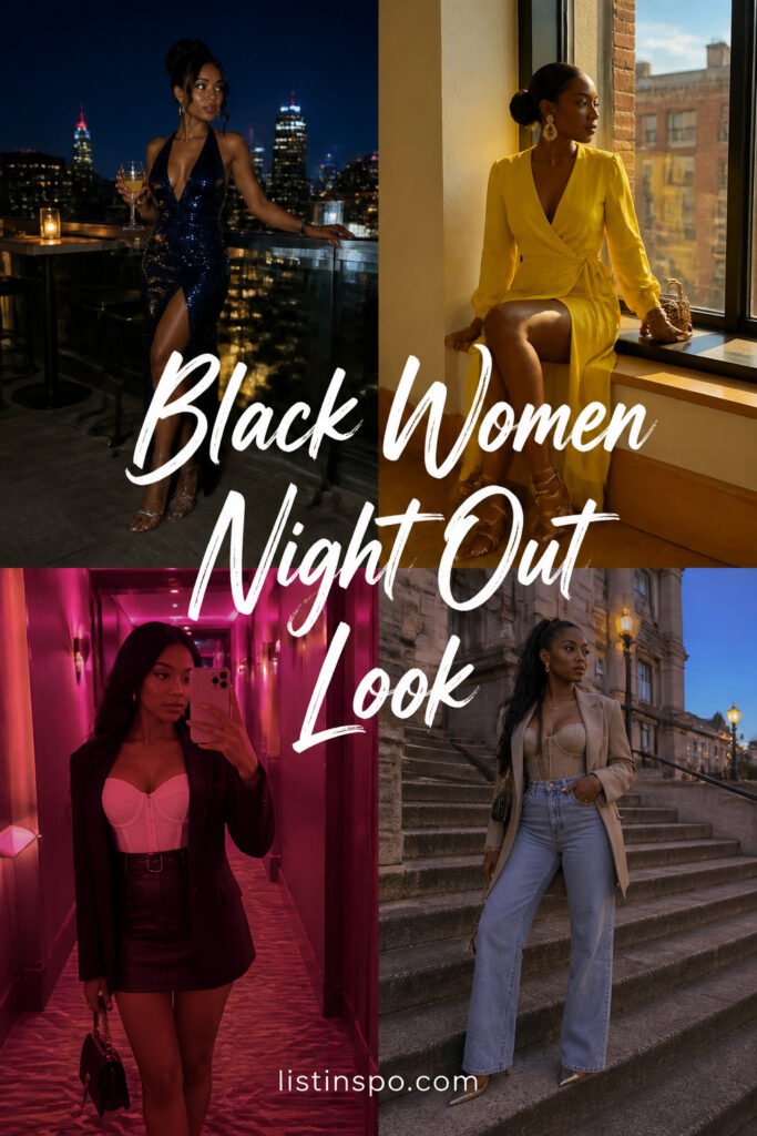 10 Fun Black Women Night Out Look That Are Trending