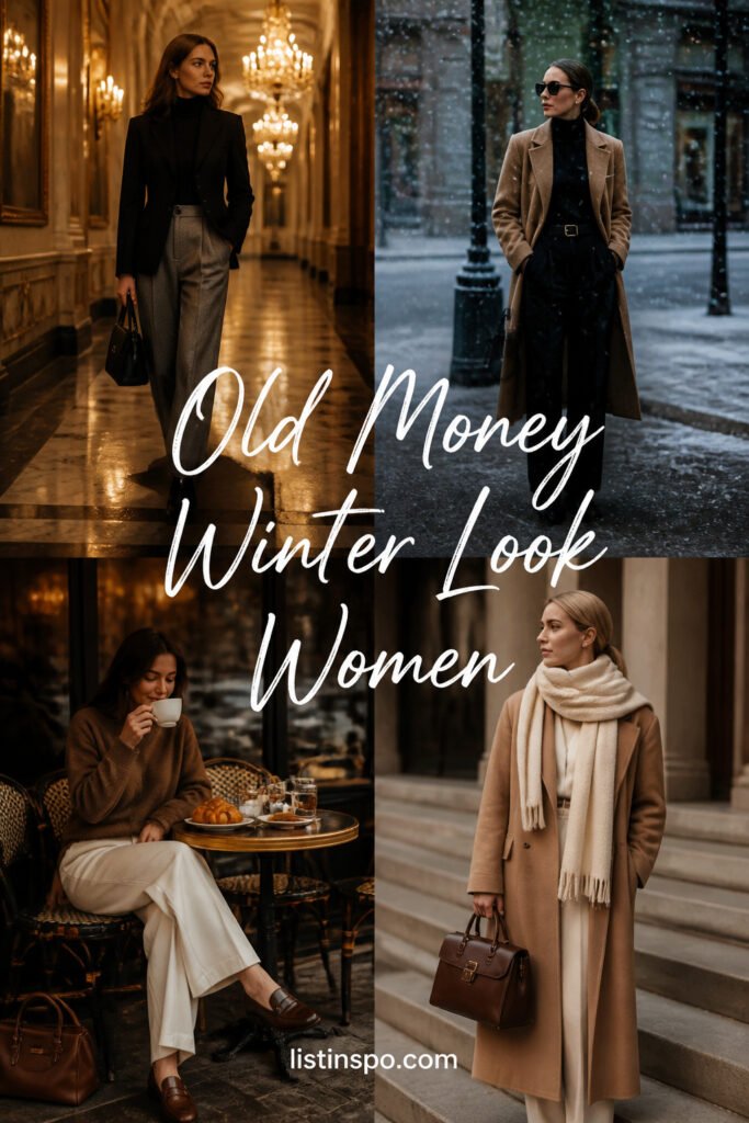 12 Best Old Money Winter Look Women Worth Trying