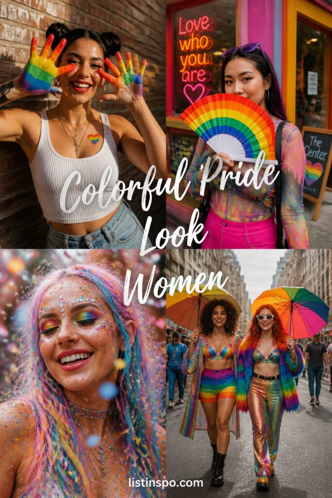 15 Quick Colorful Pride Look Women for Any Occasion