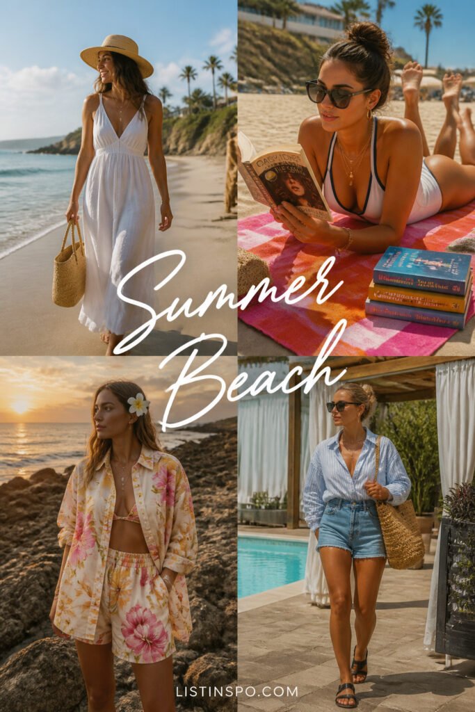 20 Cool Summer Beach Outfit Women That Slay