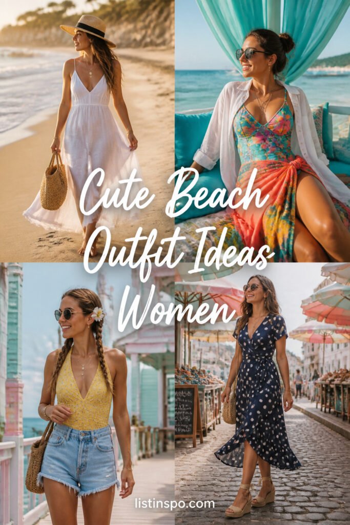 20 Best Cute Beach Outfit Ideas Women That Slay