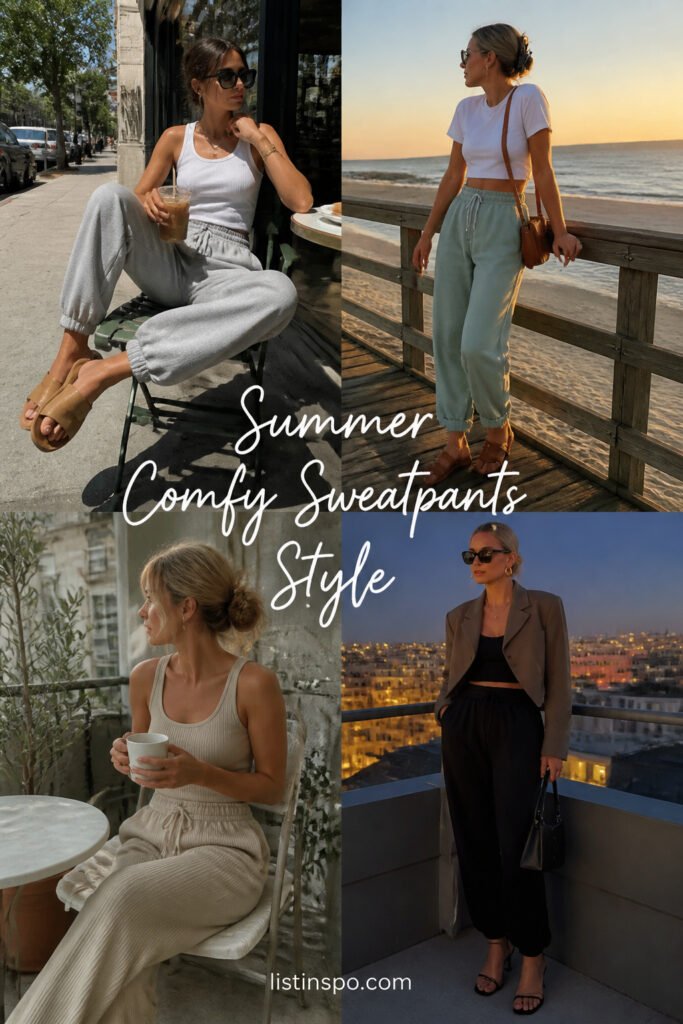 20 Top Summer Comfy Sweatpants Style That Slay