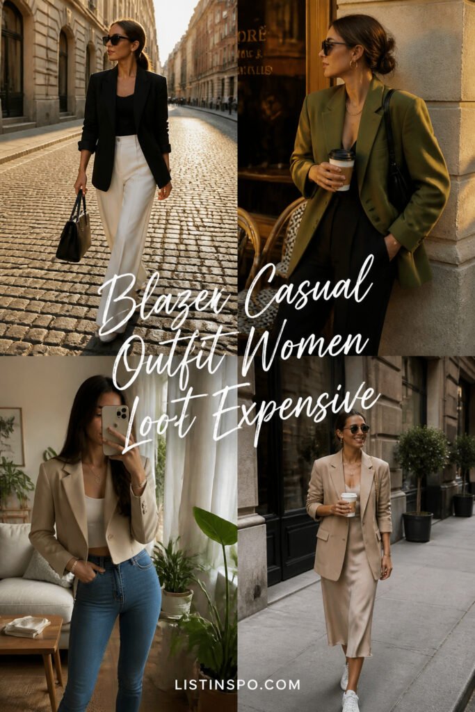 12 Best Blazer Casual Outfit Women That Look Expensive