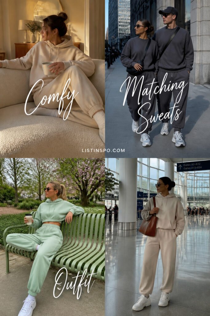 10 Cool Comfy Matching Sweats Outfit That Are Trending