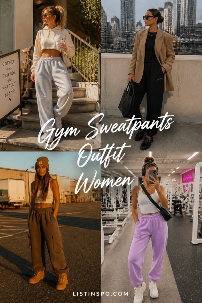 12 Top Gym Sweatpants Outfit Women That Look Expensive