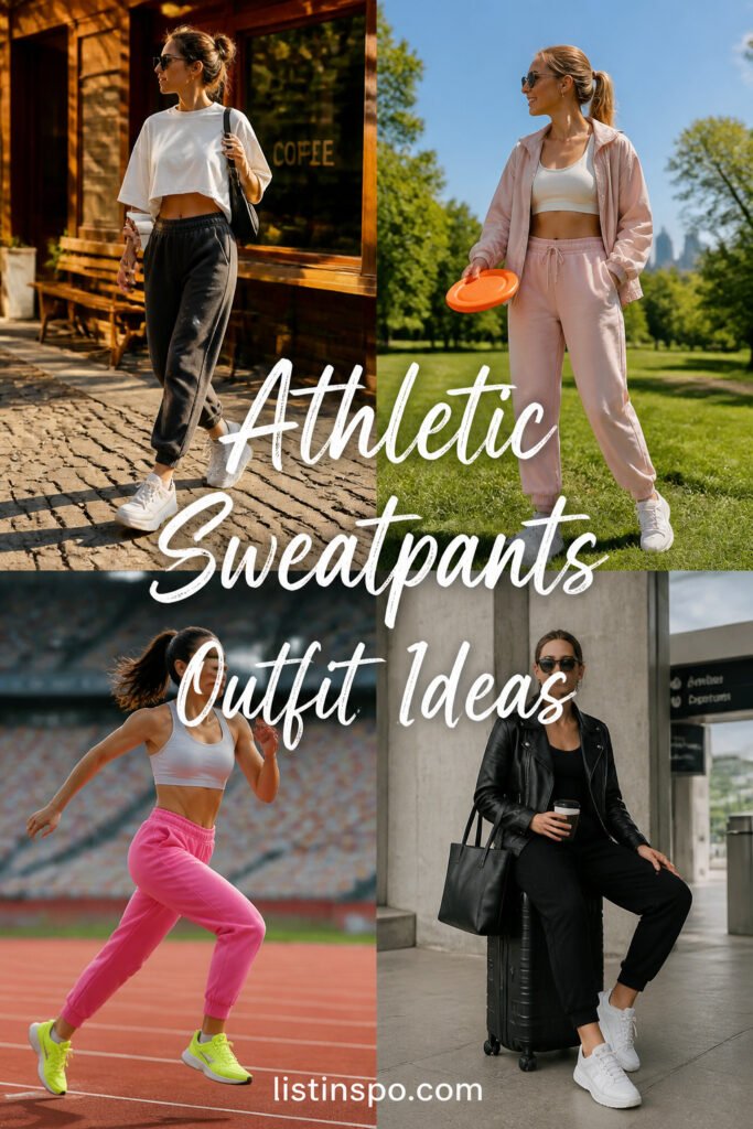 25 Easy Athletic Sweatpants Outfit to Try Now