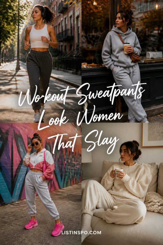 20 Cool Workout Sweatpants Look Women That Slay