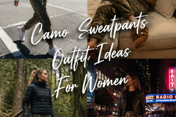 10 Easy Camo Sweatpants Outfit Women That Are Trending