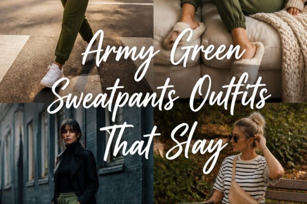 20 Quick Army Green Sweatpants Outfit That Slay