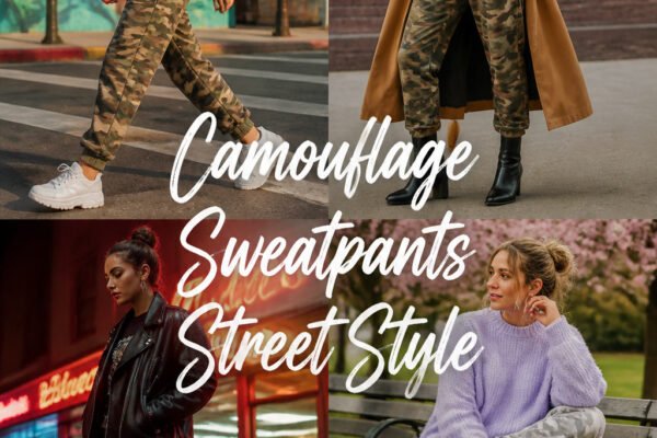 20 Top Camouflage Sweatpants Street Style That Slay