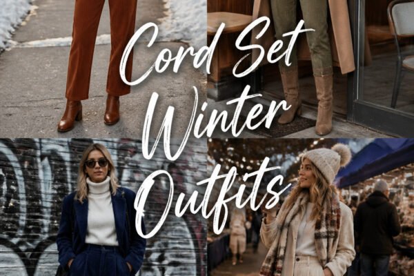 20 Fun Cord Set Outfit Winter Women for Everyday Wear