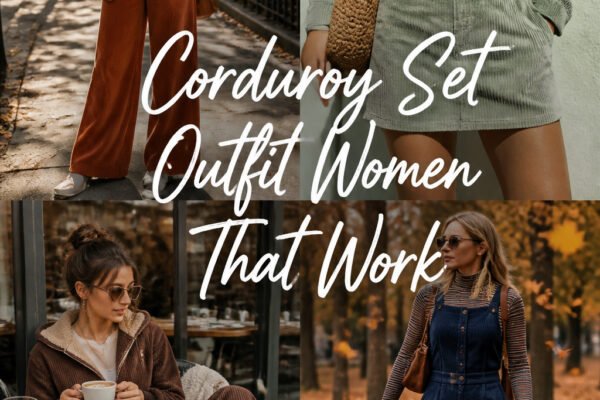 25 Best Corduroy Set Outfit Women That Work