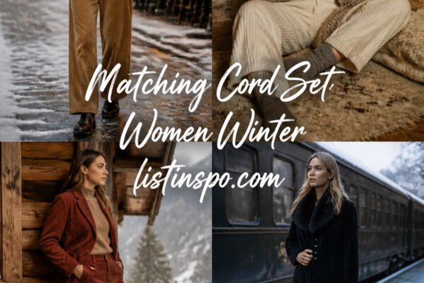 10 Cool Matching Cord Set Women Winter You Will Love