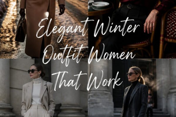 25 Cool Elegant Winter Outfit Women That Work