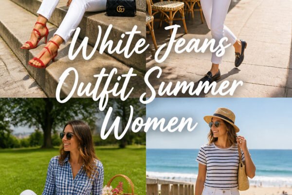 15 Easy White Jeans Outfit Summer Women for Any Occasion