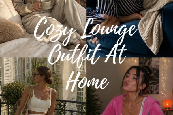 10 Quick Cozy Lounge Outfit At Home That Are Trending