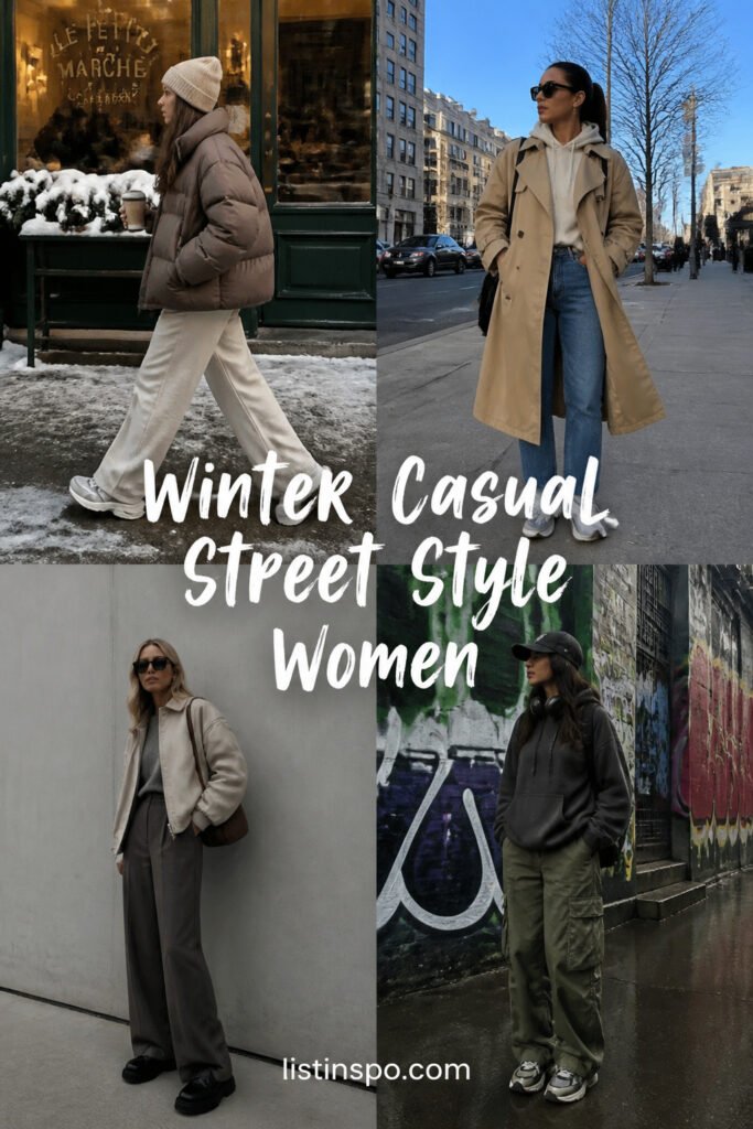 10 Best Winter Casual Street Style Women That Are Trending