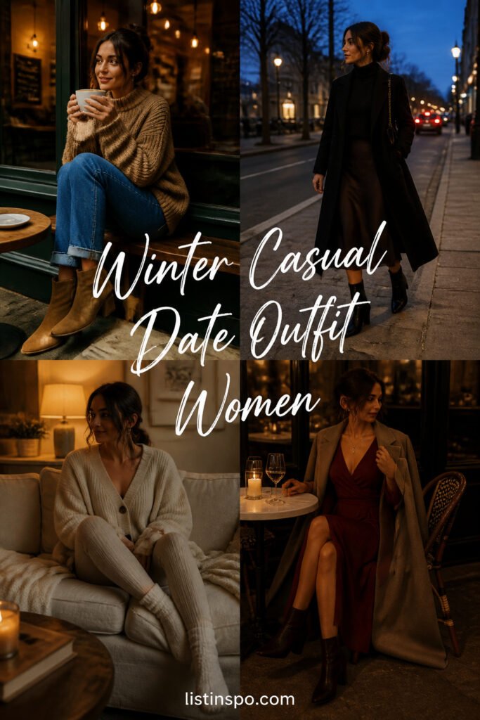 25 Best Winter Casual Date Outfit Women That Work