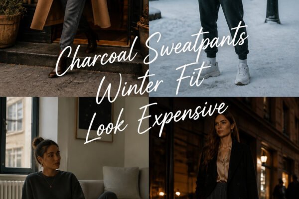 12 Quick Charcoal Sweatpants Winter Fit That Look Expensive