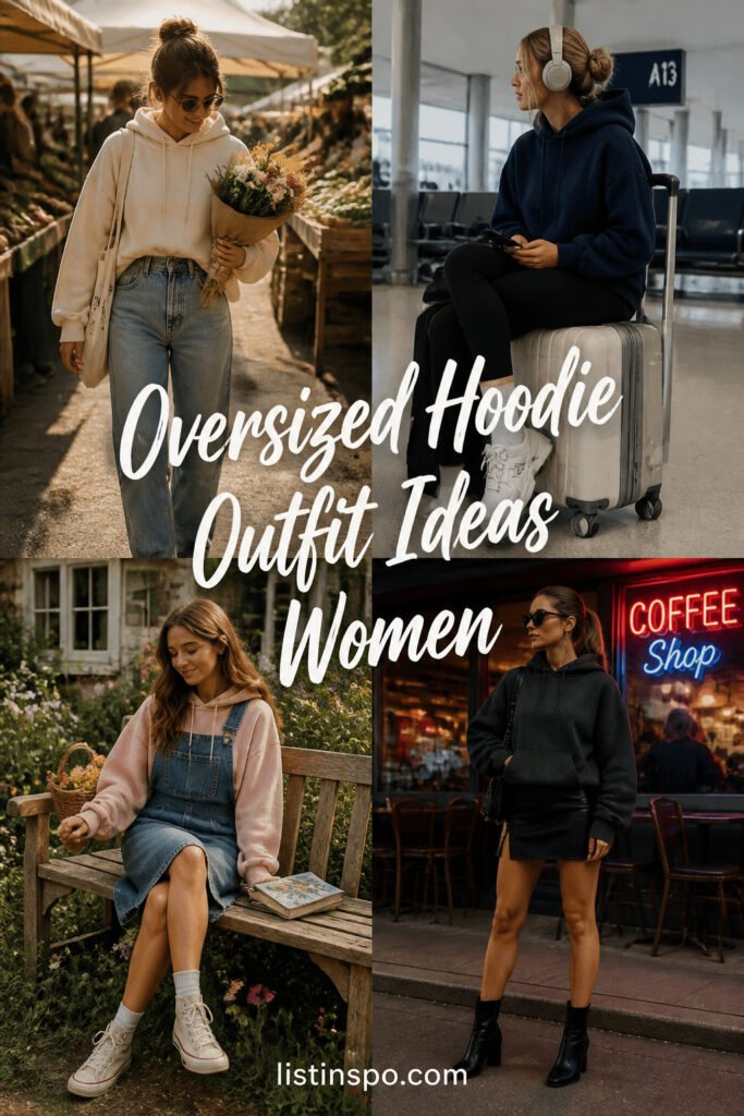 12 Best Oversized Hoodie Outfit Ideas Women