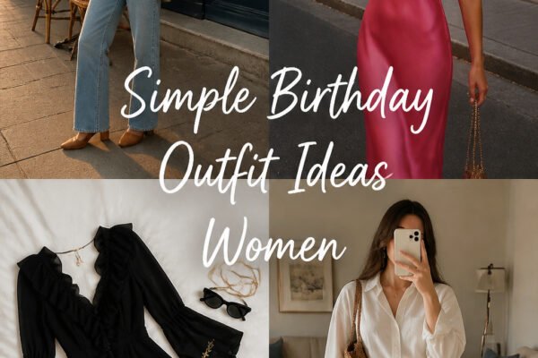 12 Easy Simple Birthday Outfit Ideas Women