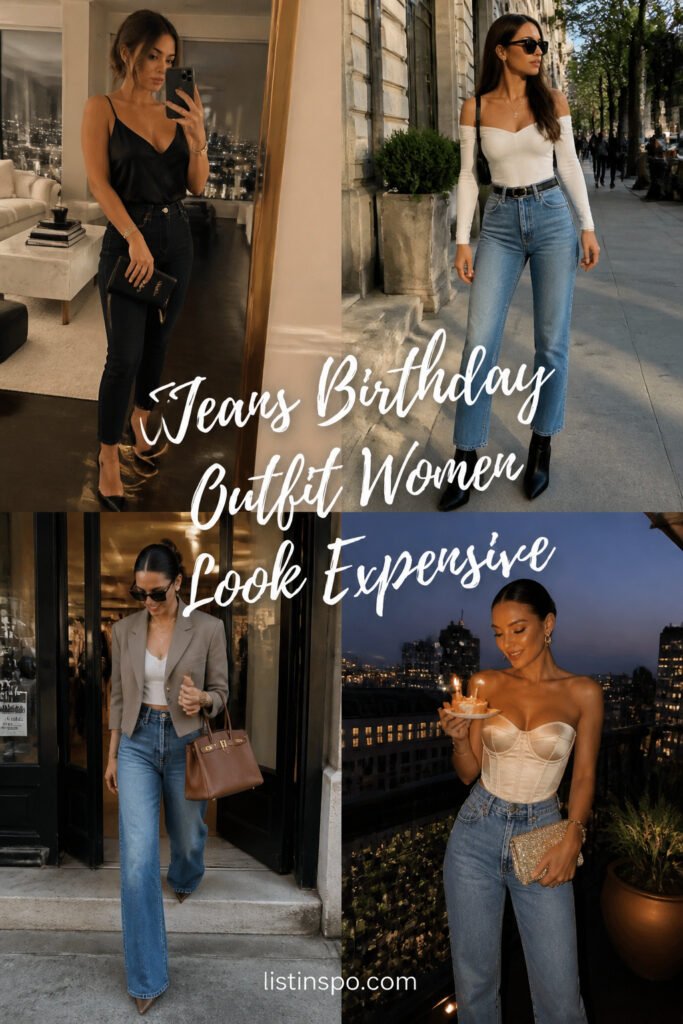 12 Easy Jeans Birthday Outfit Women That Look Expensive