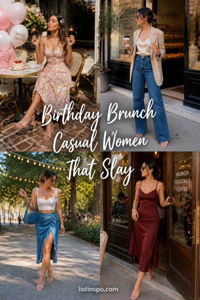 20 Cool Birthday Brunch Outfit Casual Women That Slay